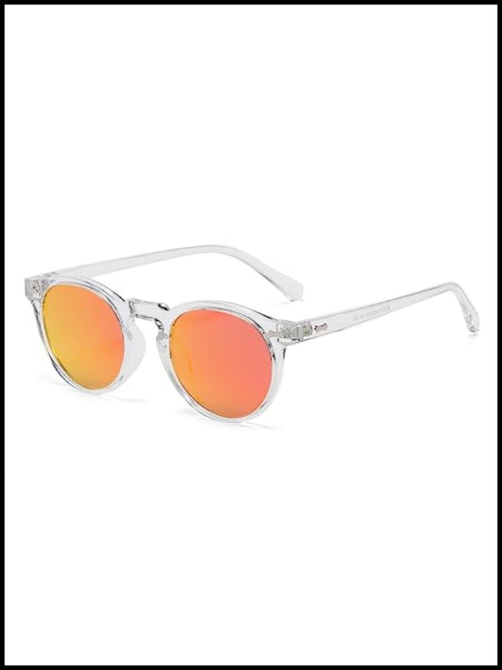 Vintage Polarized Sunglasses UV400 Protection Retro Acetate Frame